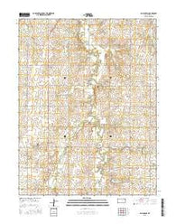 Abilene SW Kansas Current topographic map, 1:24000 scale, 7.5 X 7.5 Minute, Year 2015