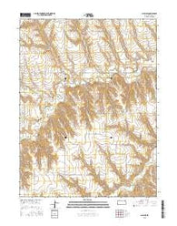 Achilles Kansas Current topographic map, 1:24000 scale, 7.5 X 7.5 Minute, Year 2015
