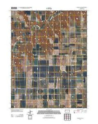 Achilles SE Kansas Historical topographic map, 1:24000 scale, 7.5 X 7.5 Minute, Year 2012
