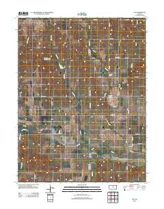 Ada Kansas Historical topographic map, 1:24000 scale, 7.5 X 7.5 Minute, Year 2012