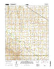 Adams Kansas Current topographic map, 1:24000 scale, 7.5 X 7.5 Minute, Year 2015