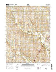 Admire Kansas Current topographic map, 1:24000 scale, 7.5 X 7.5 Minute, Year 2015