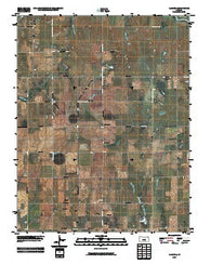 Alameda Kansas Historical topographic map, 1:24000 scale, 7.5 X 7.5 Minute, Year 2009