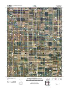Alden Kansas Historical topographic map, 1:24000 scale, 7.5 X 7.5 Minute, Year 2012