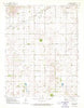 Alden SE Kansas Historical topographic map, 1:24000 scale, 7.5 X 7.5 Minute, Year 1971