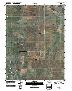 Alden NW Kansas Historical topographic map, 1:24000 scale, 7.5 X 7.5 Minute, Year 2009