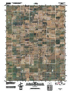 Alden SE Kansas Historical topographic map, 1:24000 scale, 7.5 X 7.5 Minute, Year 2009