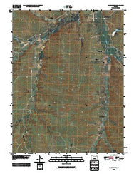 Allendorph Kansas Historical topographic map, 1:24000 scale, 7.5 X 7.5 Minute, Year 2009