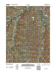 Allendorph Kansas Historical topographic map, 1:24000 scale, 7.5 X 7.5 Minute, Year 2012