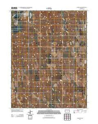 Almena SW Kansas Historical topographic map, 1:24000 scale, 7.5 X 7.5 Minute, Year 2012