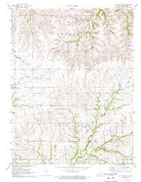 Alta Vista SE Kansas Historical topographic map, 1:24000 scale, 7.5 X 7.5 Minute, Year 1971