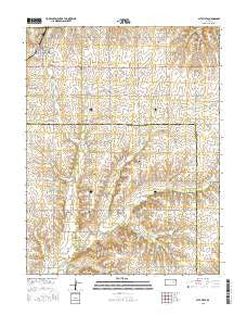 Alta Vista Kansas Current topographic map, 1:24000 scale, 7.5 X 7.5 Minute, Year 2015