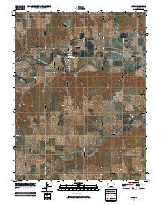 Alton Kansas Historical topographic map, 1:24000 scale, 7.5 X 7.5 Minute, Year 2009