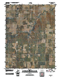 Alton SW Kansas Historical topographic map, 1:24000 scale, 7.5 X 7.5 Minute, Year 2009