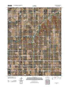 Alton SW Kansas Historical topographic map, 1:24000 scale, 7.5 X 7.5 Minute, Year 2012