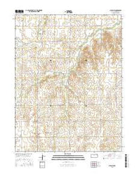 Alton SW Kansas Current topographic map, 1:24000 scale, 7.5 X 7.5 Minute, Year 2015