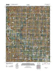 Americus Kansas Historical topographic map, 1:24000 scale, 7.5 X 7.5 Minute, Year 2012