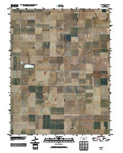 Amy Kansas Historical topographic map, 1:24000 scale, 7.5 X 7.5 Minute, Year 2009