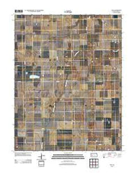 Amy Kansas Historical topographic map, 1:24000 scale, 7.5 X 7.5 Minute, Year 2012