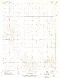 Amy SE Kansas Historical topographic map, 1:24000 scale, 7.5 X 7.5 Minute, Year 1974