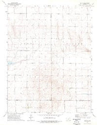 Amy SW Kansas Historical topographic map, 1:24000 scale, 7.5 X 7.5 Minute, Year 1974