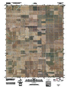 Amy SE Kansas Historical topographic map, 1:24000 scale, 7.5 X 7.5 Minute, Year 2009