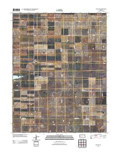 Amy SW Kansas Historical topographic map, 1:24000 scale, 7.5 X 7.5 Minute, Year 2012