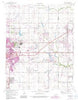 Andover Kansas Historical topographic map, 1:24000 scale, 7.5 X 7.5 Minute, Year 1961