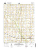 Argonia Kansas Current topographic map, 1:24000 scale, 7.5 X 7.5 Minute, Year 2015