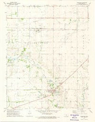 Arlington Kansas Historical topographic map, 1:24000 scale, 7.5 X 7.5 Minute, Year 1971
