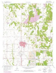 Arma Kansas Historical topographic map, 1:24000 scale, 7.5 X 7.5 Minute, Year 1959