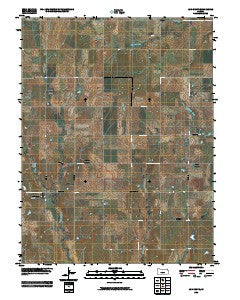 Ash Grove Kansas Historical topographic map, 1:24000 scale, 7.5 X 7.5 Minute, Year 2009