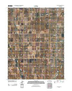 Ash Grove Kansas Historical topographic map, 1:24000 scale, 7.5 X 7.5 Minute, Year 2012