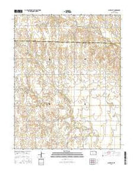 Ash Valley Kansas Current topographic map, 1:24000 scale, 7.5 X 7.5 Minute, Year 2015