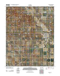 Ashland Kansas Historical topographic map, 1:24000 scale, 7.5 X 7.5 Minute, Year 2012
