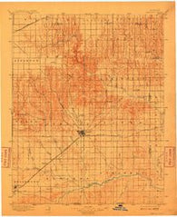 Ashland Kansas Historical topographic map, 1:125000 scale, 30 X 30 Minute, Year 1896