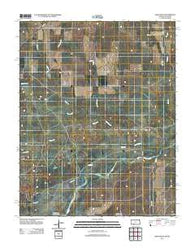 Ashland SE Kansas Historical topographic map, 1:24000 scale, 7.5 X 7.5 Minute, Year 2012