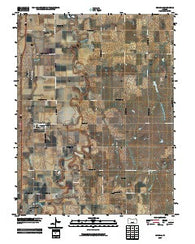 Assaria Kansas Historical topographic map, 1:24000 scale, 7.5 X 7.5 Minute, Year 2009