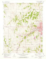 Atchison West Kansas Historical topographic map, 1:24000 scale, 7.5 X 7.5 Minute, Year 1959
