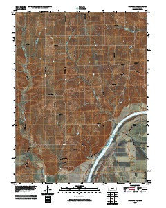 Atchison NE Kansas Historical topographic map, 1:24000 scale, 7.5 X 7.5 Minute, Year 2009