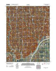 Atchison NE Kansas Historical topographic map, 1:24000 scale, 7.5 X 7.5 Minute, Year 2012