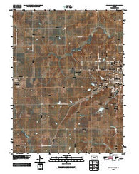 Atchison West Kansas Historical topographic map, 1:24000 scale, 7.5 X 7.5 Minute, Year 2009