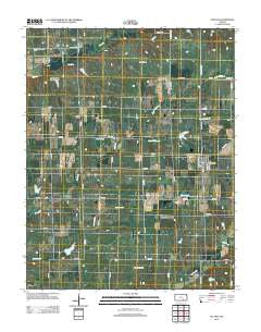 Atlanta Kansas Historical topographic map, 1:24000 scale, 7.5 X 7.5 Minute, Year 2012