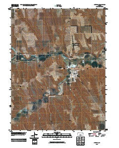 Atwood Kansas Historical topographic map, 1:24000 scale, 7.5 X 7.5 Minute, Year 2009