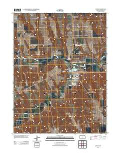 Atwood Kansas Historical topographic map, 1:24000 scale, 7.5 X 7.5 Minute, Year 2012