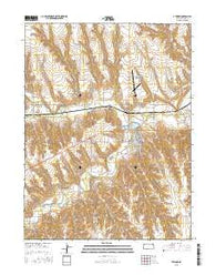 Atwood Kansas Current topographic map, 1:24000 scale, 7.5 X 7.5 Minute, Year 2015