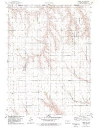 Atwood NW Kansas Historical topographic map, 1:24000 scale, 7.5 X 7.5 Minute, Year 1978