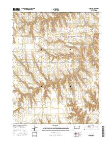 Atwood NE Kansas Current topographic map, 1:24000 scale, 7.5 X 7.5 Minute, Year 2015