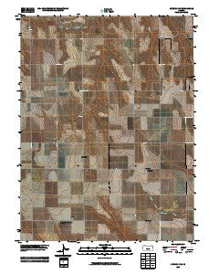 Atwood NW Kansas Historical topographic map, 1:24000 scale, 7.5 X 7.5 Minute, Year 2009