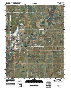 Augusta Kansas Historical topographic map, 1:24000 scale, 7.5 X 7.5 Minute, Year 2009